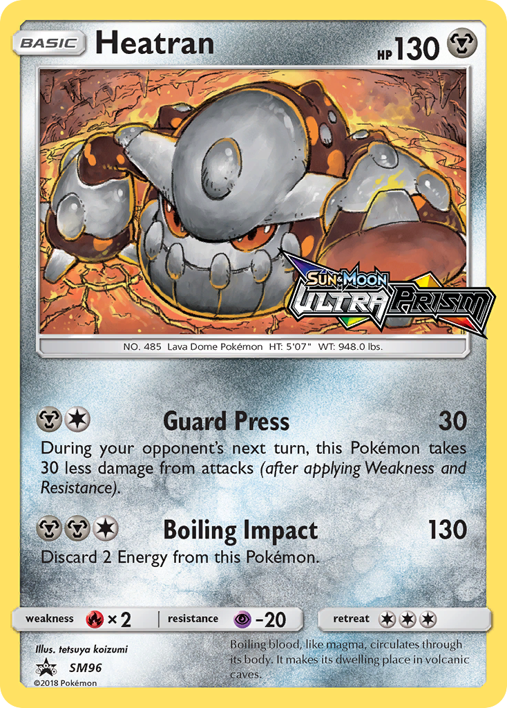 Heatran (SM96) [Sun & Moon: Black Star Promos] | Odin's Place