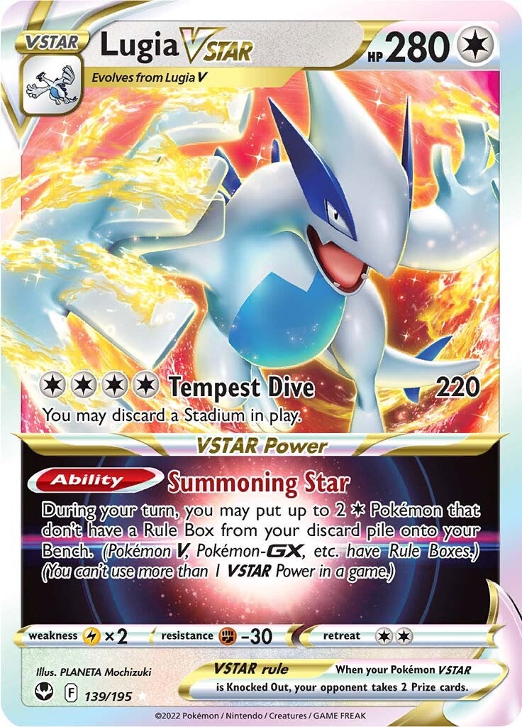 Lugia VSTAR (139/195) [Sword & Shield: Silver Tempest] | Odin's Place