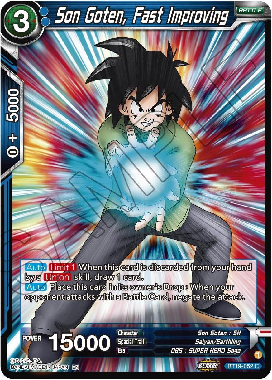 Son Goten, Fast Improving (BT19-052) [Fighter's Ambition] | Odin's Place