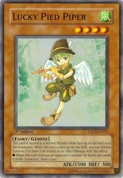 Lucky Pied Piper [TAEV-EN021] Super Rare | Odin's Place