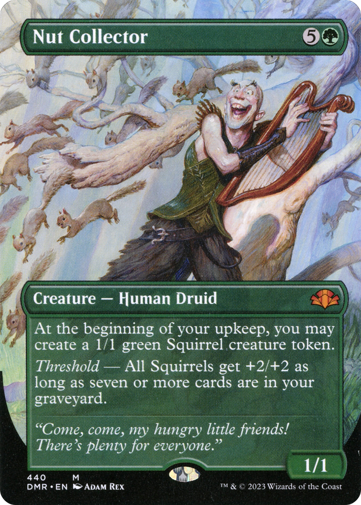 Nut Collector (Borderless Alternate Art) [Dominaria Remastered] | Odin's Place