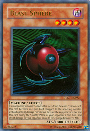 Blast Sphere [DLG1-EN092] Ultra Rare | Odin's Place