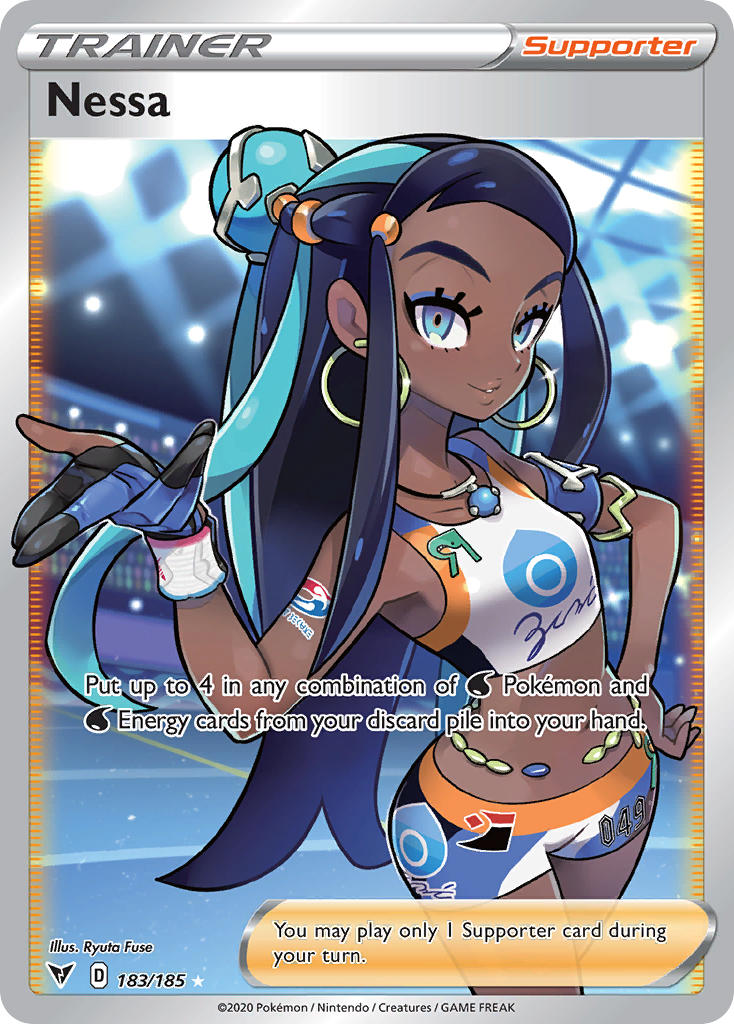 Nessa (183/185) [Sword & Shield: Vivid Voltage] | Odin's Place