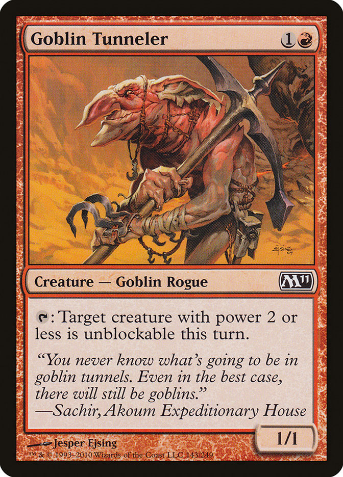 Goblin Tunneler (143) [Magic 2011] | Odin's Place