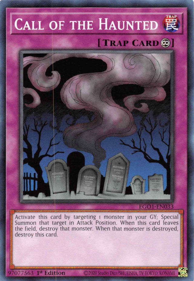 Call of the Haunted [EGO1-EN033] Common | Odin's Place