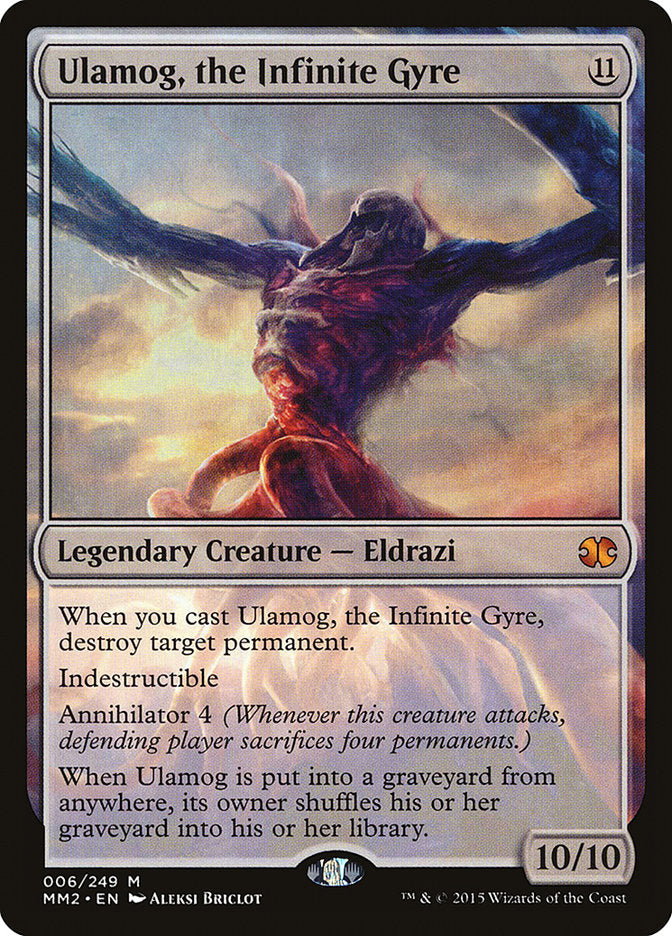 Ulamog, the Infinite Gyre (6) [Modern Masters 2015] | Odin's Place