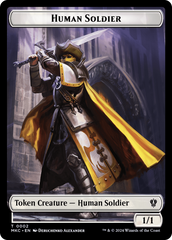 City's Blessing // Human Soldier Double-Sided Token [Murders at Karlov Manor Commander Tokens] | Odin's Place
