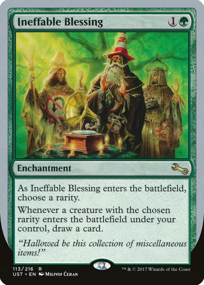 Ineffable Blessing (113) ("choose a rarity") [Unstable] | Odin's Place