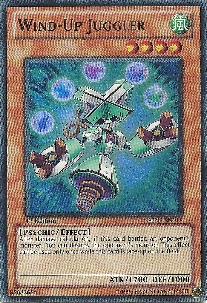 Wind-Up Juggler [GENF-EN015] Super Rare | Odin's Place