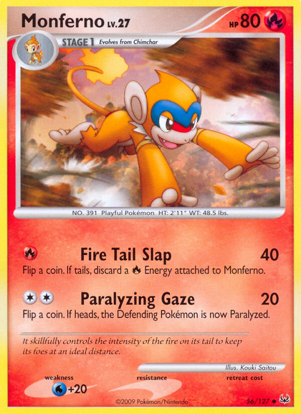 Monferno (56/127) [Platinum: Base Set] | Odin's Place