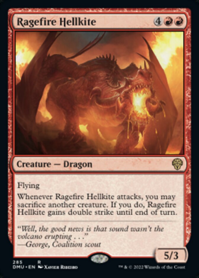 Ragefire Hellkite [Dominaria United] | Odin's Place