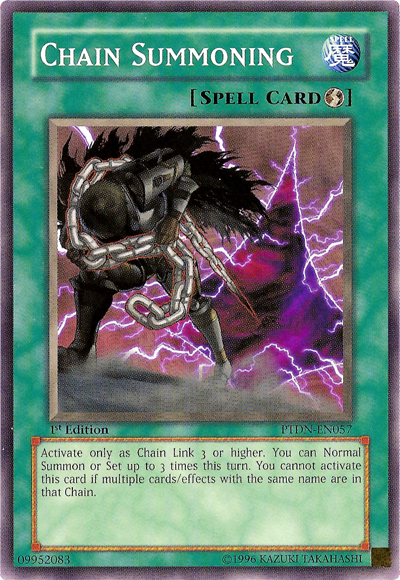 Chain Summoning [PTDN-EN057] Common | Odin's Place