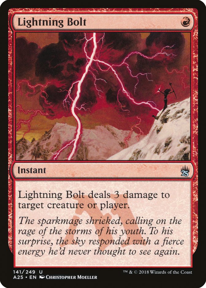 Lightning Bolt (141) [Masters 25] | Odin's Place