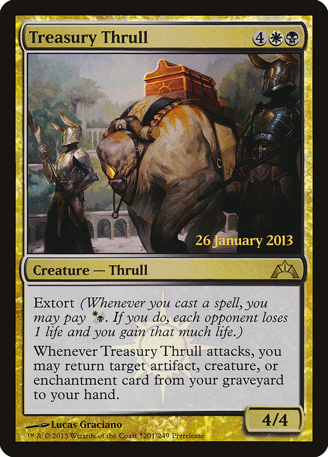 Treasury Thrull (201) [Gatecrash Prerelease Promos] | Odin's Place