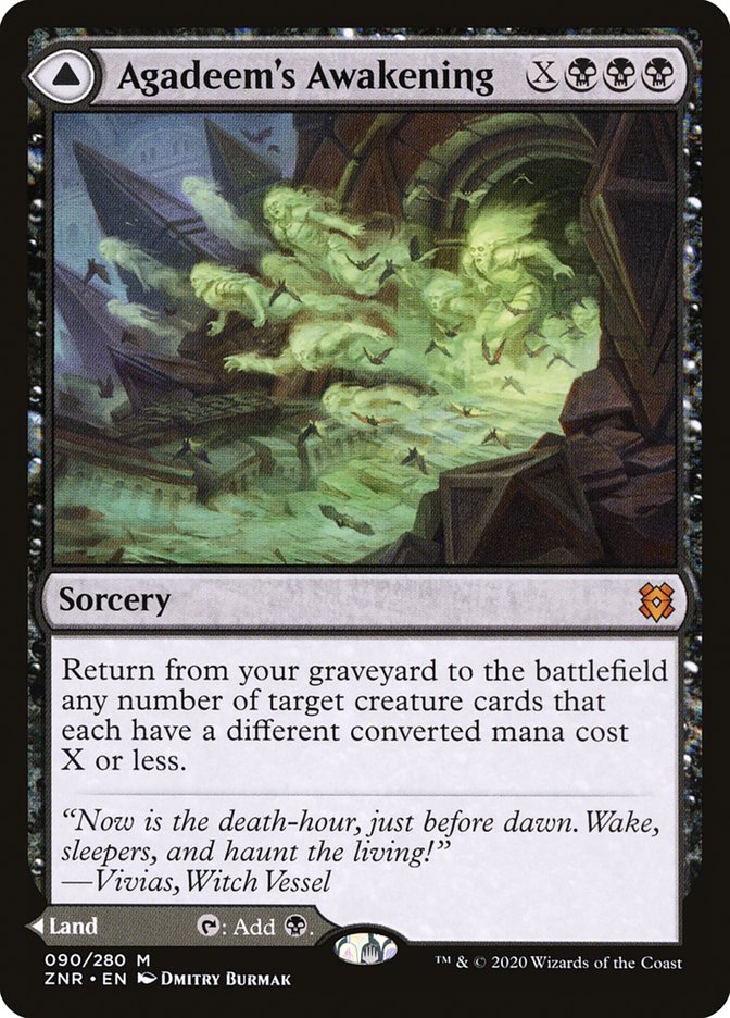 Agadeem's Awakening // Agadeem, the Undercrypt [Zendikar Rising] | Odin's Place