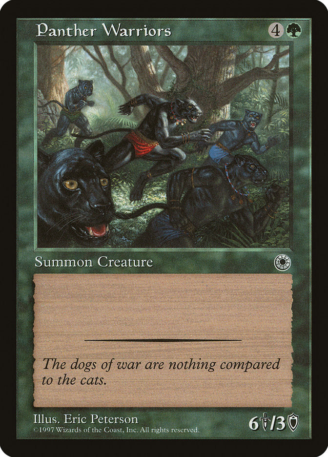 Panther Warriors (180) [Portal] | Odin's Place