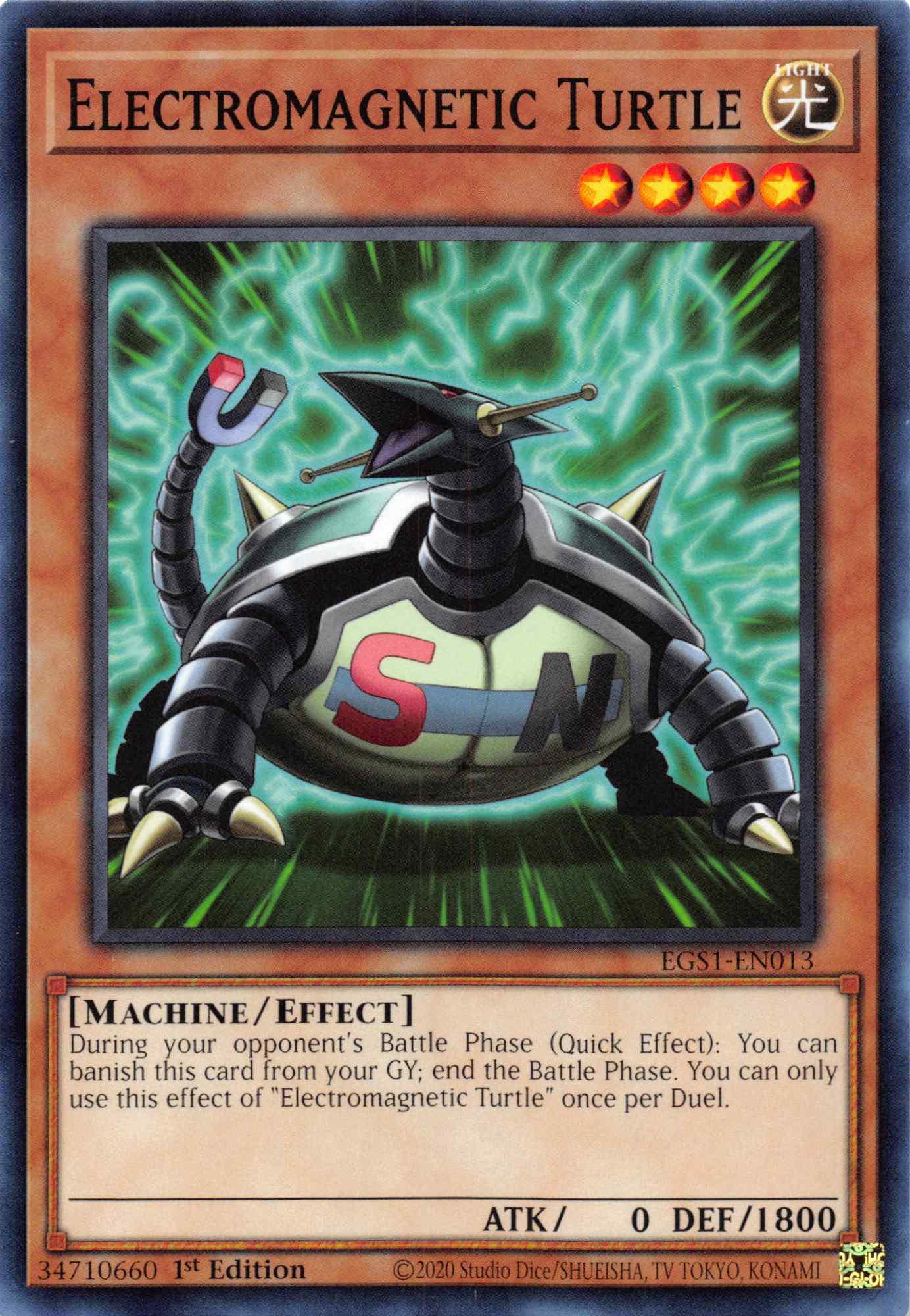 Electromagnetic Turtle [EGS1-EN013] Common | Odin's Place
