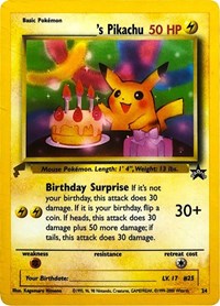 Pikachu (24) (Birthday) [Pikachu World Collection Promos] | Odin's Place