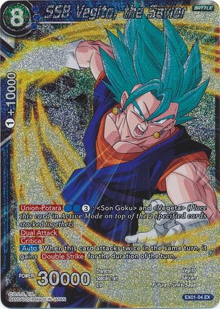 SSB Vegito, the Savior (Foil) (EX01-04) [Mighty Heroes] | Odin's Place