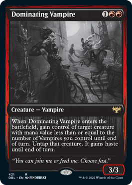 Dominating Vampire [Innistrad: Double Feature] | Odin's Place