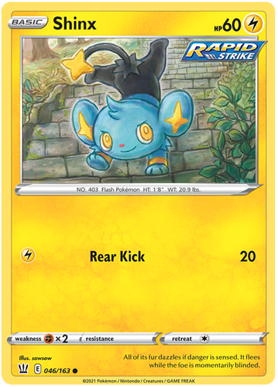 Shinx (046/163) [Sword & Shield: Battle Styles] | Odin's Place
