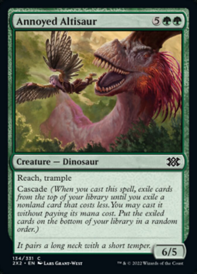 Annoyed Altisaur [Double Masters 2022] | Odin's Place