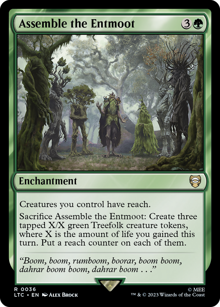 Assemble the Entmoot [The Lord of the Rings: Tales of Middle-Earth Commander] | Odin's Place