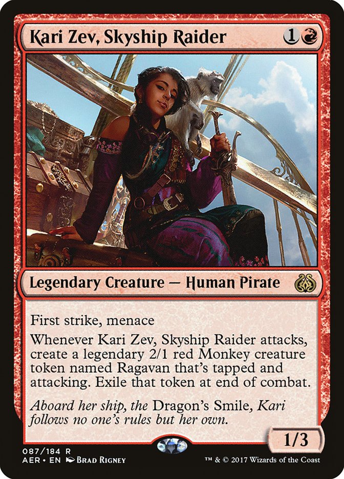 Kari Zev, Skyship Raider (87) [Aether Revolt] | Odin's Place