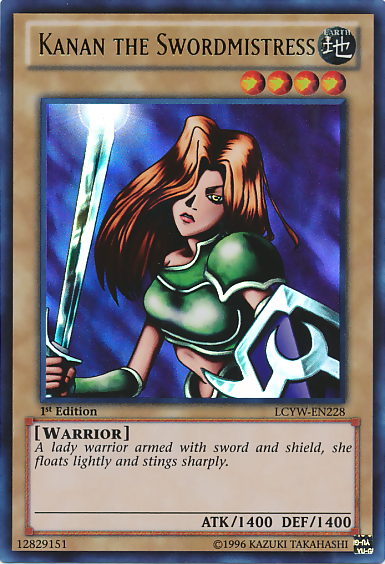 Kanan the Swordmistress [LCYW-EN228] Ultra Rare | Odin's Place