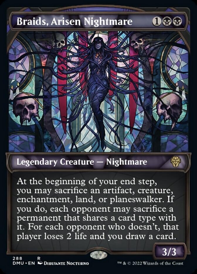 Braids, Arisen Nightmare (Showcase) [Dominaria United] | Odin's Place