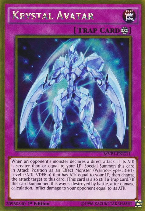 Krystal Avatar [MVP1-ENG11] Gold Rare | Odin's Place