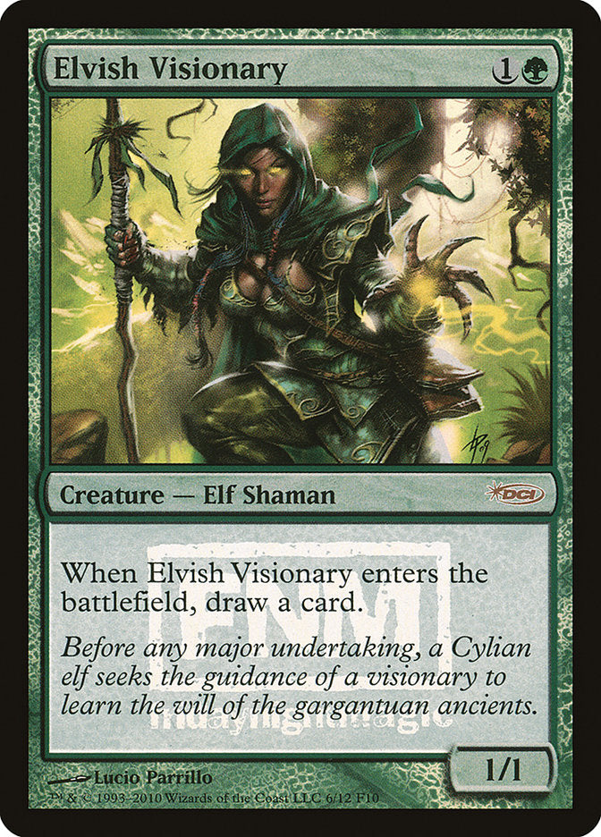 Elvish Visionary (6) [Friday Night Magic 2010] | Odin's Place
