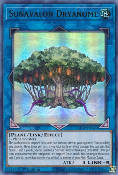Sunavalon Dryanome [GFTP-EN020] Ultra Rare | Odin's Place