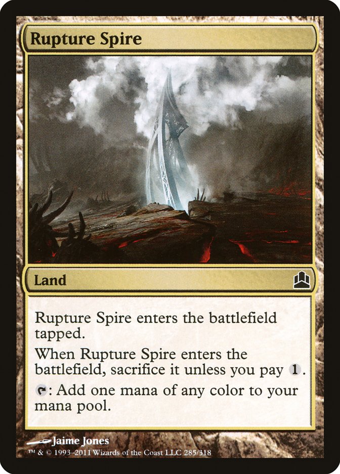Rupture Spire (285) [Commander 2011] | Odin's Place