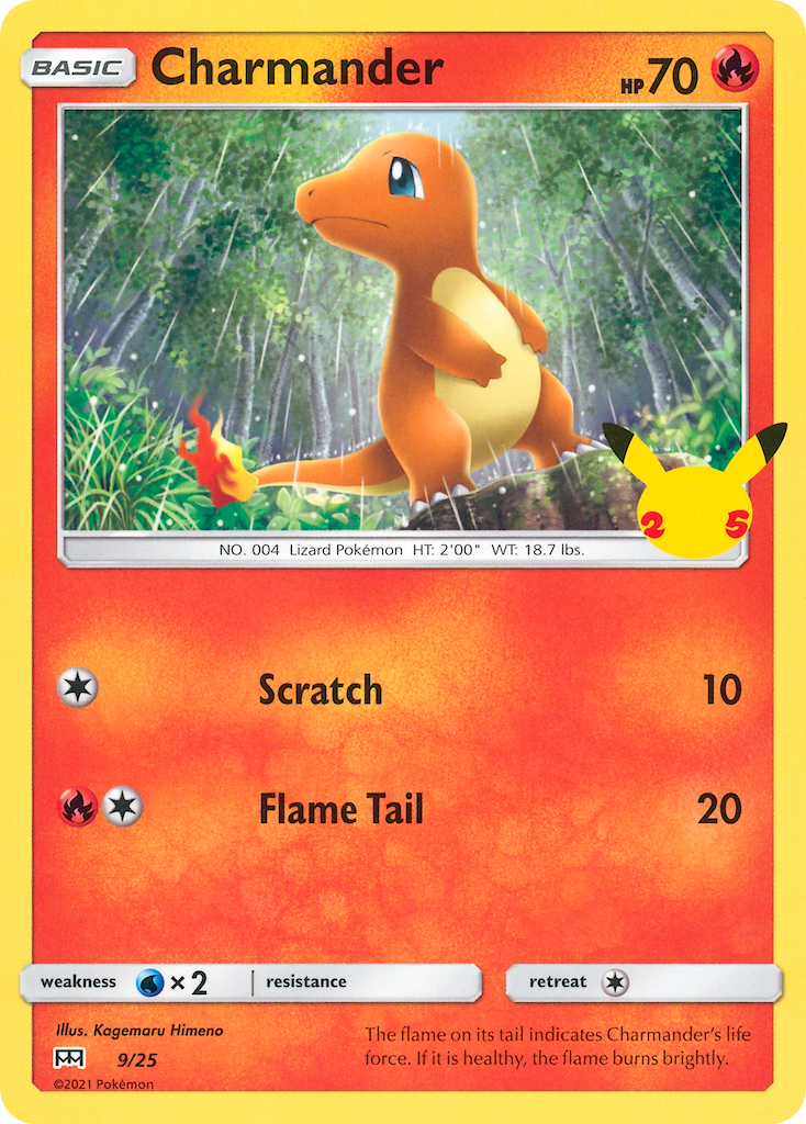 Charmander (9/25) [McDonald's 25th Anniversary] | Odin's Place