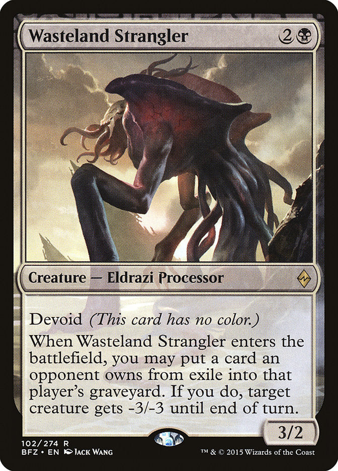 Wasteland Strangler (102) [Battle for Zendikar] | Odin's Place