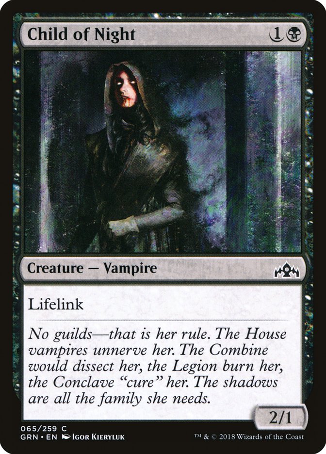 Child of Night (65) [Guilds of Ravnica] | Odin's Place