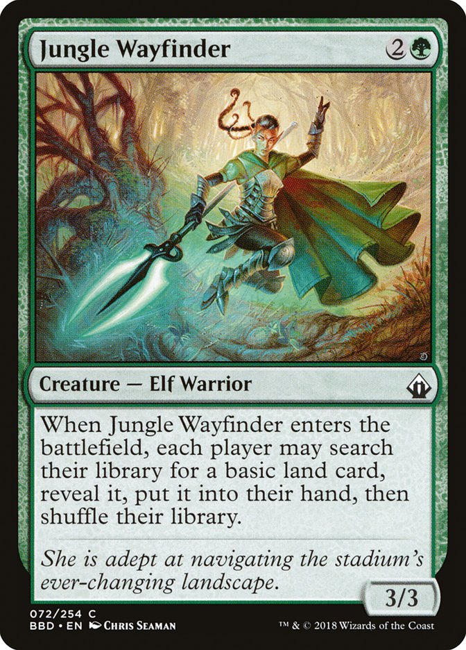 Jungle Wayfinder (72) [Battlebond] | Odin's Place