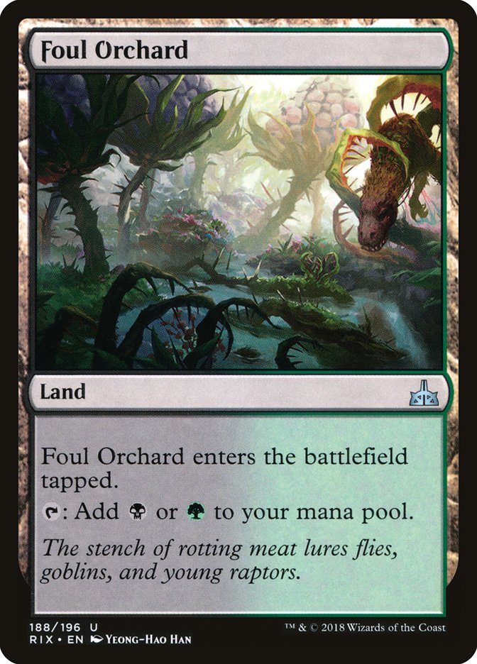 Foul Orchard (188) [Rivals of Ixalan] | Odin's Place