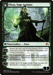 Nissa, Vastwood Seer // Nissa, Sage Animist [Magic Origins Prerelease Promos] | Odin's Place