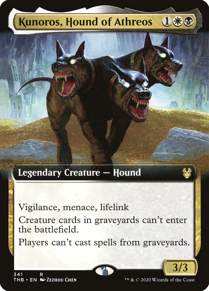 Kunoros, Hound of Athreos (Extended Art) [Theros Beyond Death] | Odin's Place
