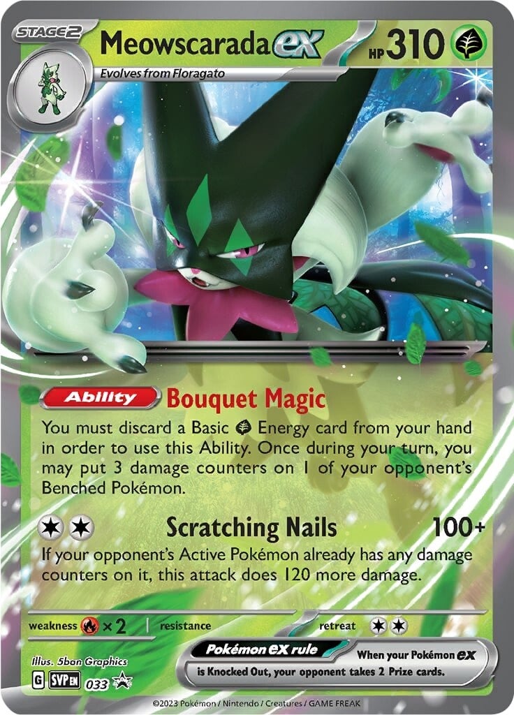 Meowscarada ex (033) [Scarlet & Violet: Black Star Promos] | Odin's Place
