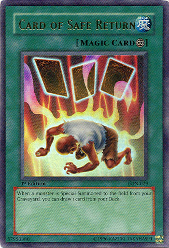 Card of Safe Return [LON-029] Ultra Rare | Odin's Place