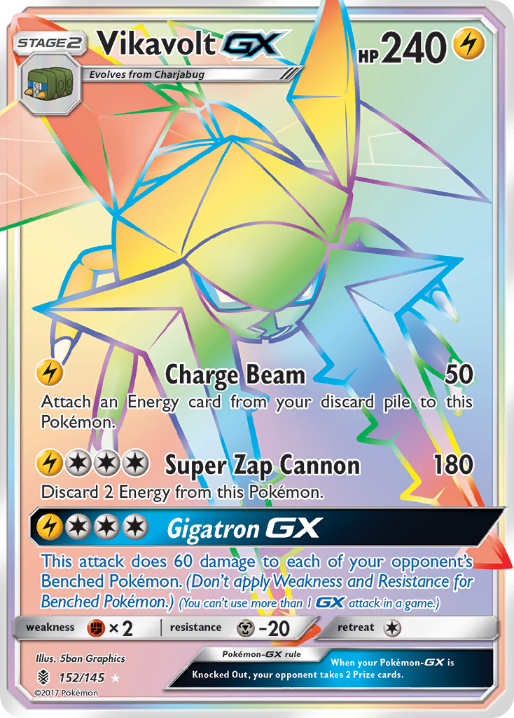 Vikavolt GX (152/145) [Sun & Moon: Guardians Rising] | Odin's Place