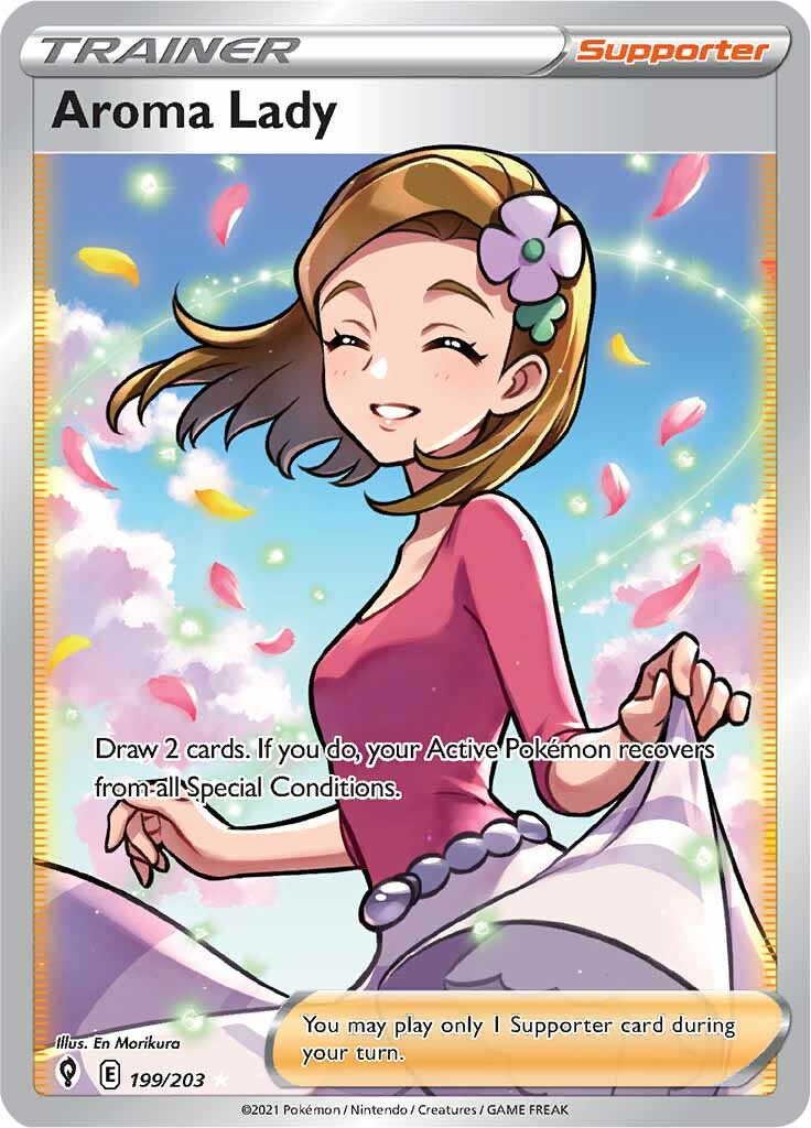 Aroma Lady (199/203) [Sword & Shield: Evolving Skies] | Odin's Place