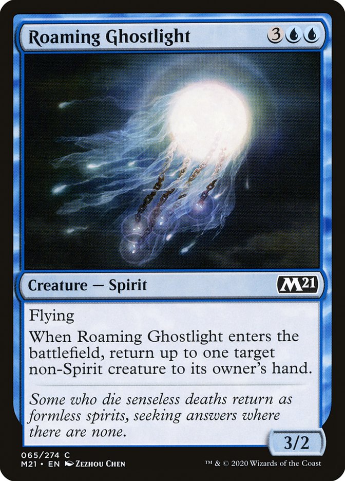 Roaming Ghostlight [Core Set 2021] | Odin's Place