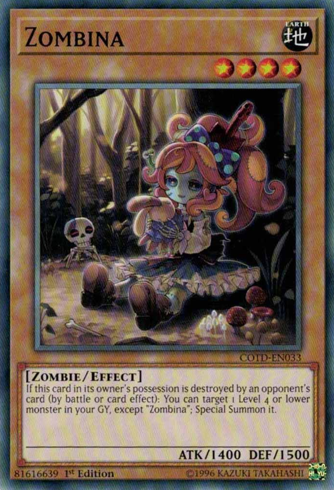 Zombina [COTD-EN033] Common | Odin's Place