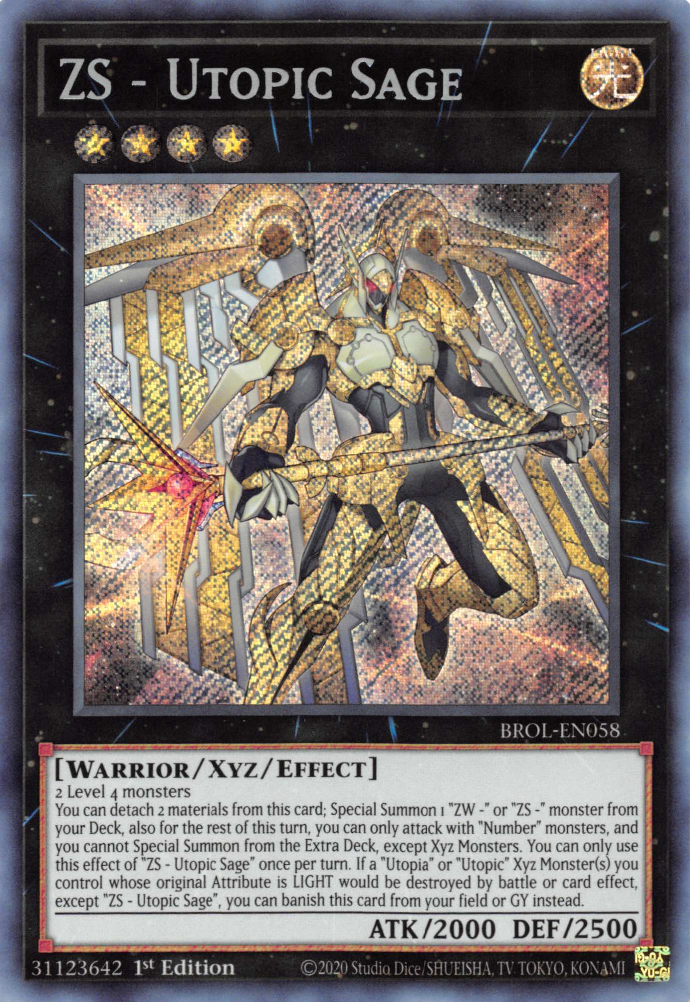 ZS - Utopic Sage [BROL-EN058] Secret Rare | Odin's Place