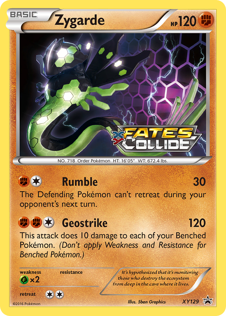 Zygarde (XY129) [XY: Black Star Promos] | Odin's Place