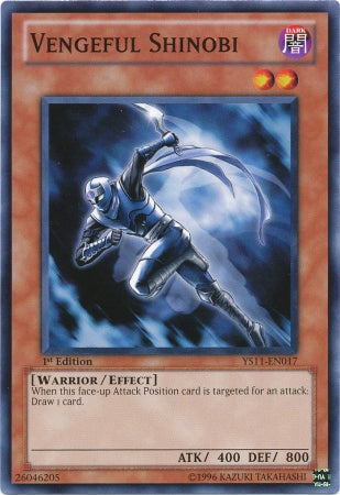 Vengeful Shinobi [YS11-EN017] Common | Odin's Place